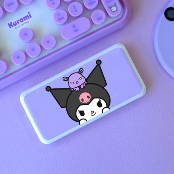 (업체별도배송)프렌드 듀얼충전 보조배터리 10,000mAH(쿠로미/산리오/RPD-10000) (업체별도배송)프렌드 듀얼충전 보조배터리 10,000mAH(쿠로미/산리오/RPD-10000)