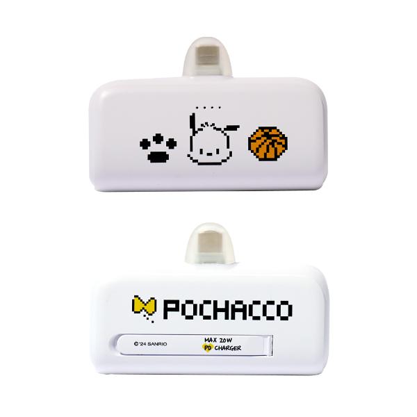 (업체별도배송)산리오 PD 20W 고속충전 도킹형 보조배터리 5,000mAH(C타입/포차코/HY21700(PD) (업체별도배송)산리오 PD 20W 고속충전 도킹형 보조배터리 5,000mAH(C타입/포차코/HY21700(PD)