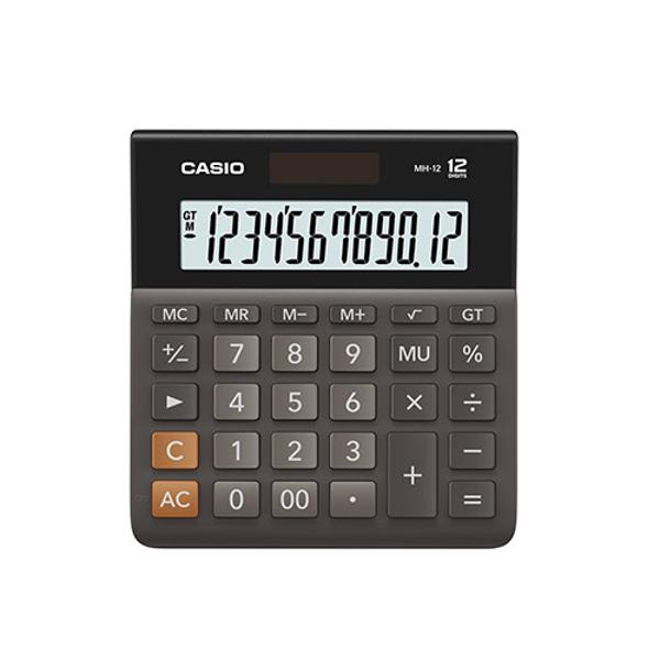 계산기MH-12/블랙/CASIO