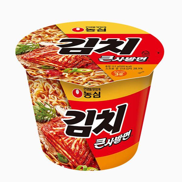 김치 큰사발(112g*16개/BOX/농심)