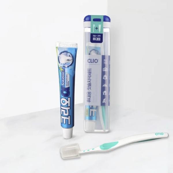 센스 휴대용 치약칫솔 세트(CLIO)