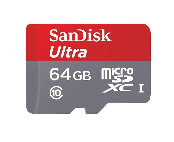 [218706]Ultra microSDHC 카드(64GB/100MB/s/Class10/SanDisk)