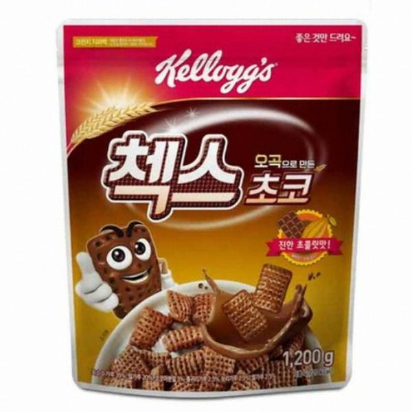 [업체별도배송]농심 켈로그 씨리얼(첵스초코/1.2kg)