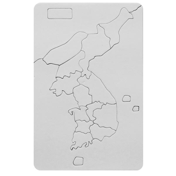[730075]한국지도퍼즐/소(약 14x21cm/유니아트)