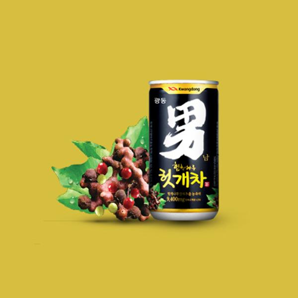 [업체별도배송]헛개차(180ml*30캔/광동)