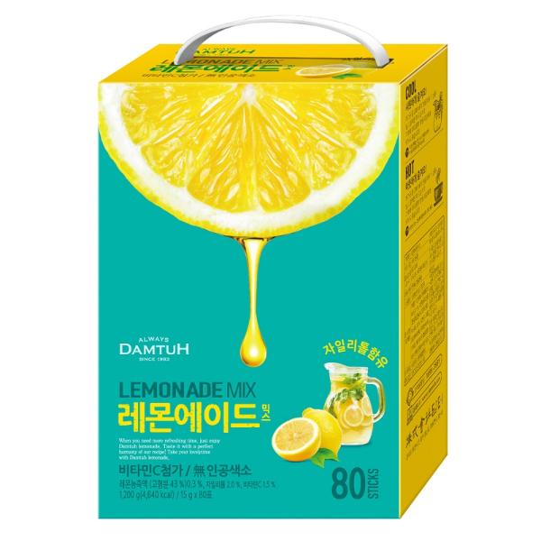 [869601]담터 레몬에이드 믹스 80T