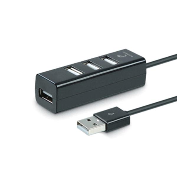 [276232]USB 4포트 허브(PUH-K204/블랙/플레오맥스)