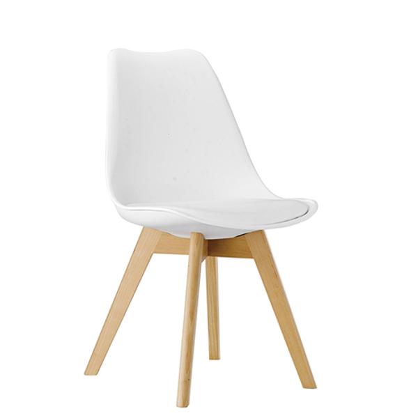 [910651]디자인 의자 잼(SMC-053/흰색)