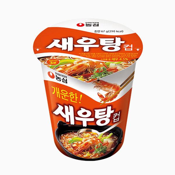 새우탕면 작은컵 67gx30개 Box 농심