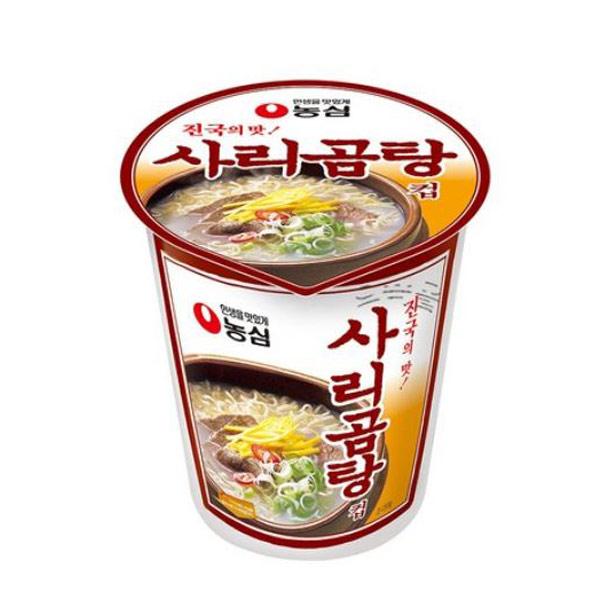 [업체별도배송]사리곰탕면 작은컵(61g*30개/Box/농심)