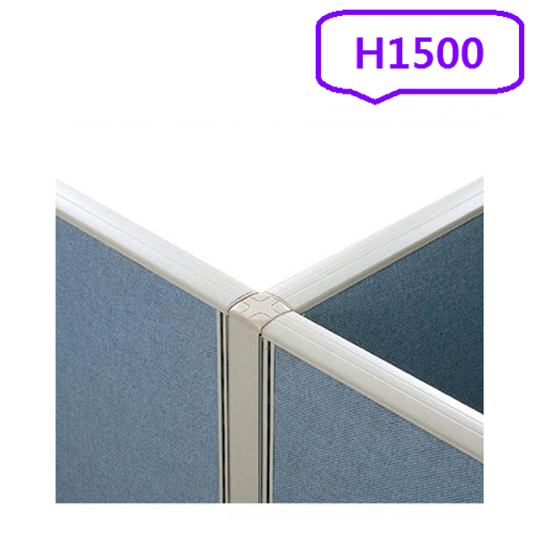 [941860]45T PVC 파티션 일반형  코너기둥(H1500)