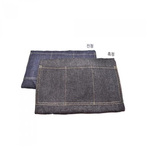 [업체별도배송]아트타운 앞치마 흑청 L(75.5CM * 99CM)
