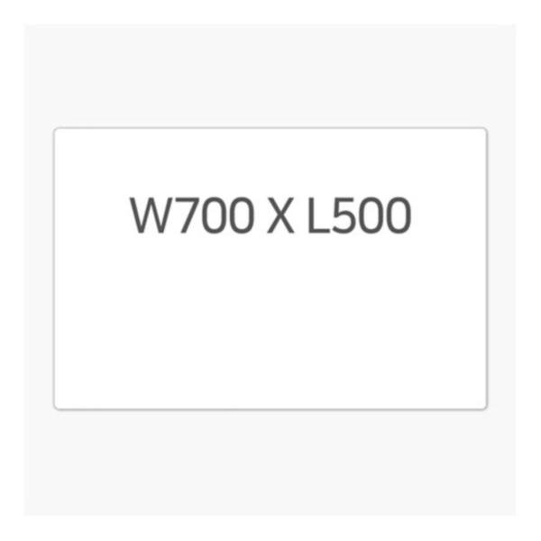 [W30308]고무자석 화이트보드(700*500mm/MRMB-WB7050/마그피아)