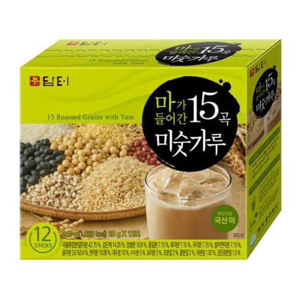 마가 들어간 15곡 미숫가루(20g*12T/담터)