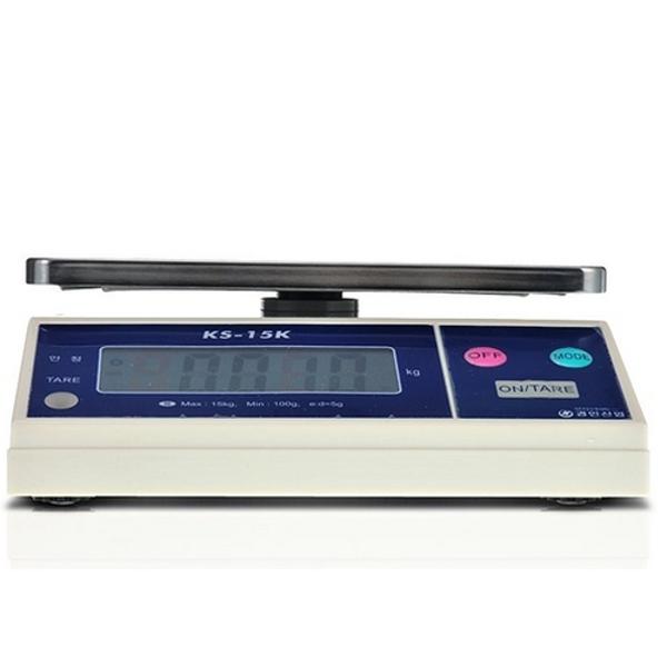 [업체별도배송]산업용 전자저울 KS-15K(최대15kg/측정단위5g)