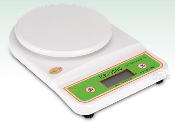 [업체별도배송]전자저울 (최대2kg/측정단위1g/KB-2000)