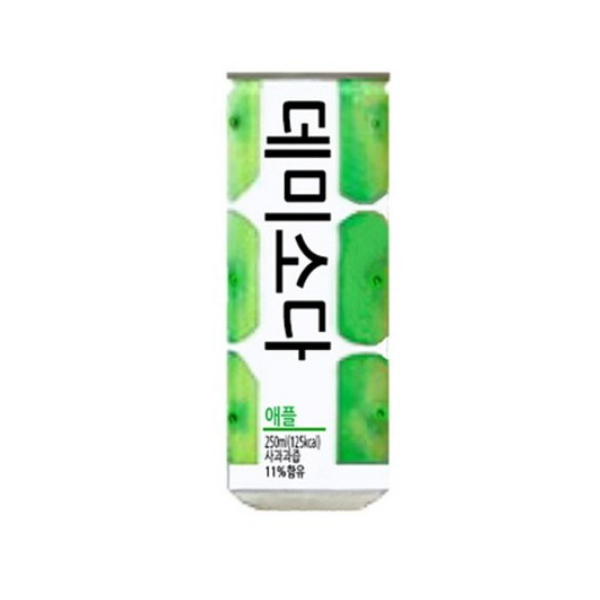 [업체별도배송]데미소다 사과맛(250MLX30캔/box/동아오츠카)