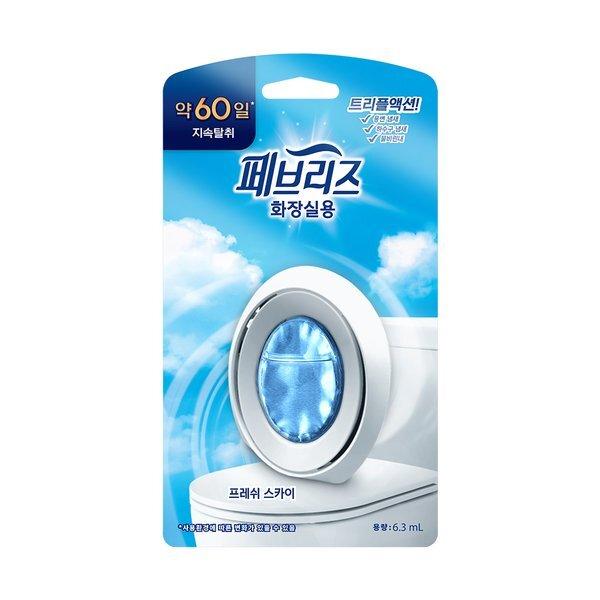 페브리즈 비치형 화장실용 (프레쉬스카이/6ml/P