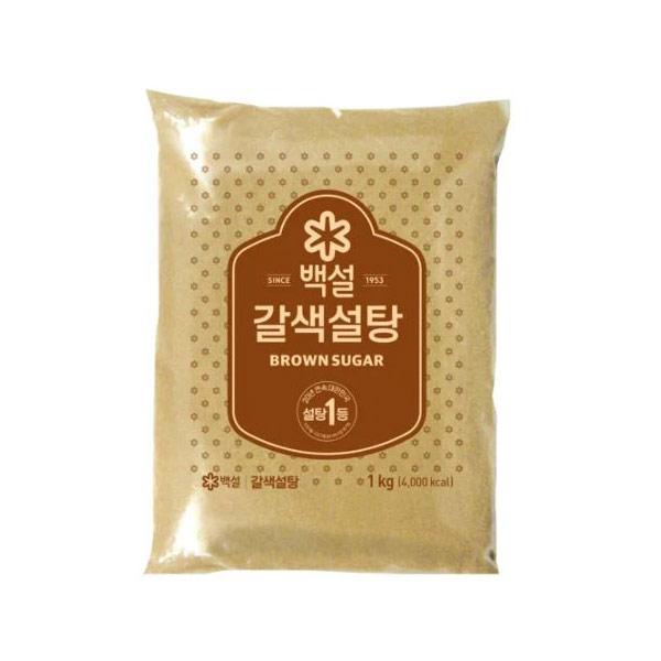 [업체별도배송]갈색설탕 1kg(16개/박스/CJ)