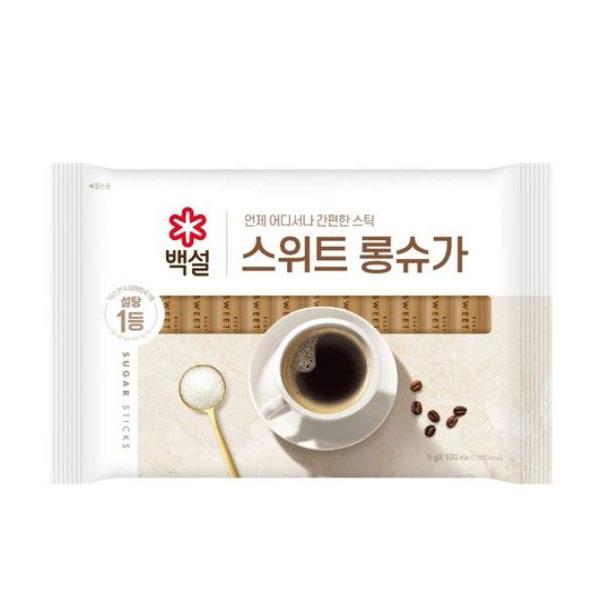 [업체별도배송]스위트 롱슈가 스틱설탕 500g(12개/박스/CJ)