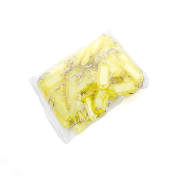 [업체별도배송]컬러키홀더(노랑/25*62mm/100개입/K0029/9830/아트사인)