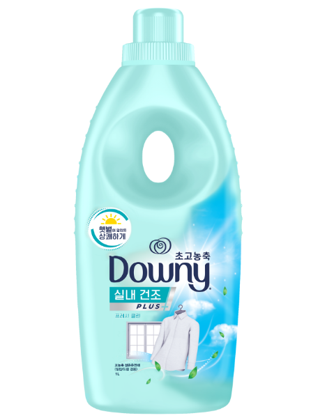 다우니 섬유유연제(엑스퍼트 실내건조/1L/P&G)