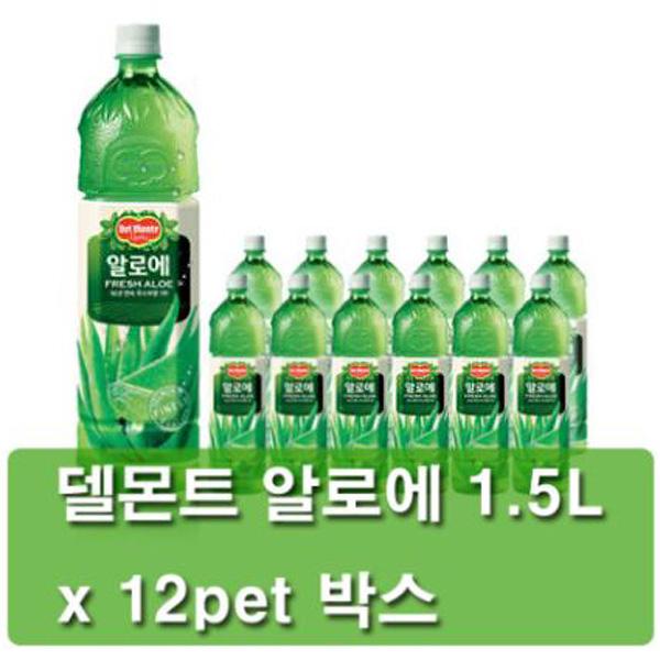 [업체별도배송]델몬트 알로에(1.5L*12개/박스/롯데칠성음료)