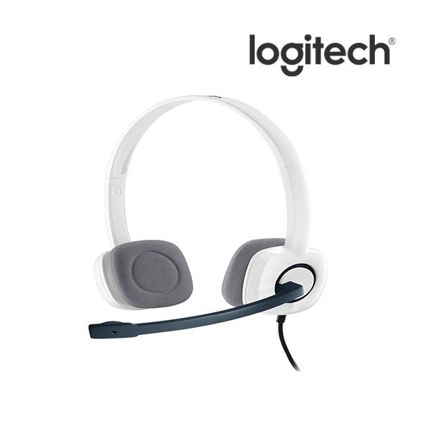 [업체별도배송]로지텍 헤드셋(H150/화이트/Logitech)
