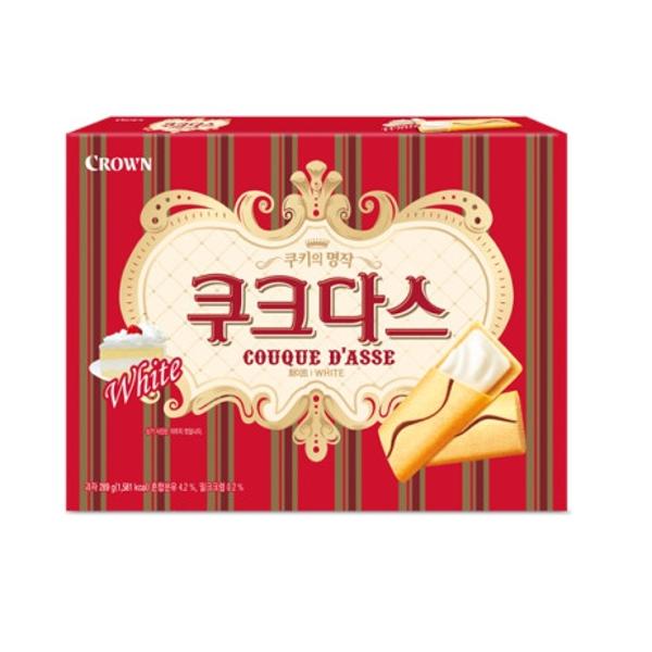 쿠크다스(화이트/289g/크라운제과)