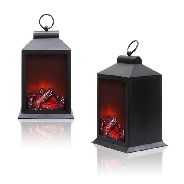 [업체별도배송]LED 불멍 무드등(ICLE-M200079/벽난로형/아이클)