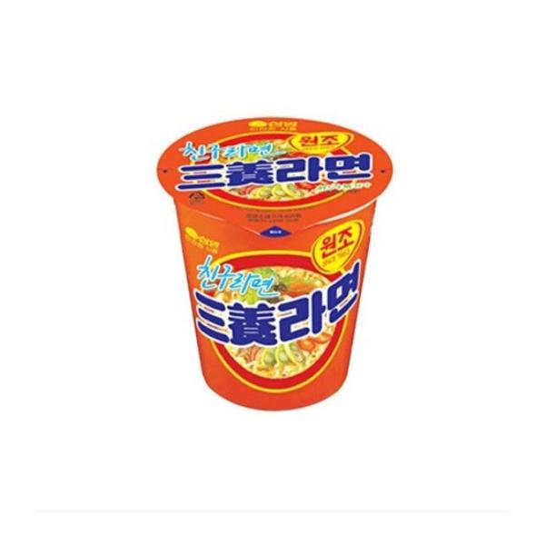 [업체별도배송]삼양라면 작은컵(65g*6개/팩)