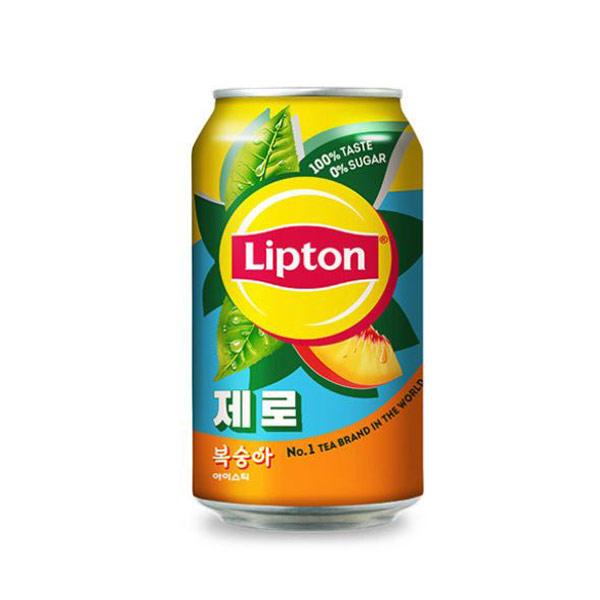 [업체별도배송]립톤 제로 아이스티(355ml*24개/롯데칠성)