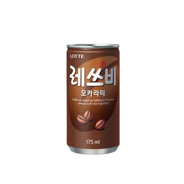 [업체별도배송]레쓰비 모카라떼(캔/175ml/롯데칠성음료/30EA)