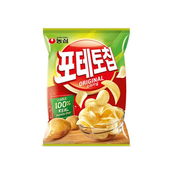 [업체별도배송]포테토칩(오리지널/60g/농심/1BOX=20EA)