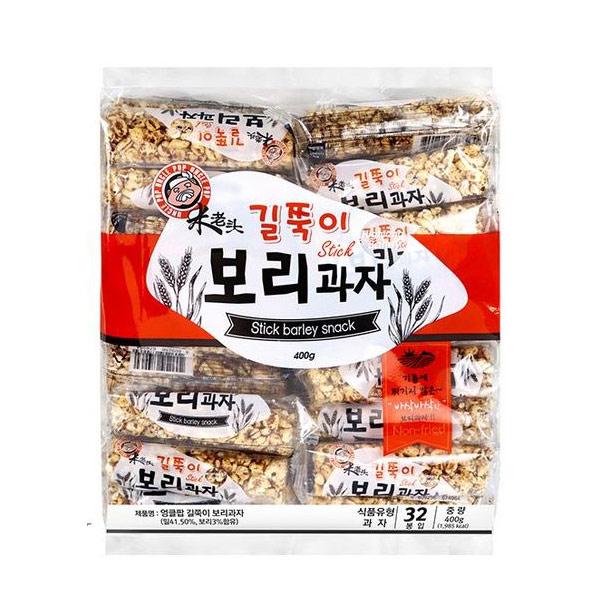 [업체별도배송]엉클팝 보리과자(길쭉이/400g/엉클팝/1EA)