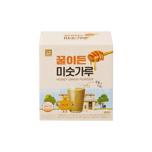 [업체별도배송]꿀이든설빙미숫가루(30T/20g/스틱/고형차/다농원/1PK(30T)