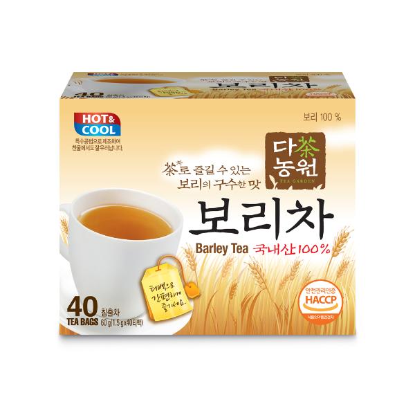 [나비MRO]보리차(40T/1.5g/티백/침출차/다농원/1PK(40T)
