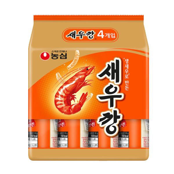 [업체별도배송]새우깡 미니(30g*4개/4팩/농심)