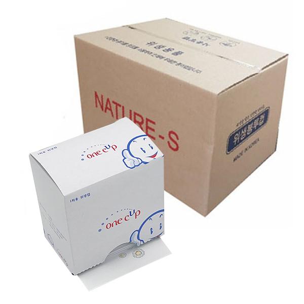 [업체별도배송]한일라벨 NATURE-S 봉투컵 NATURE-S 50ml(250EA*16줄/4000EA/BOX)