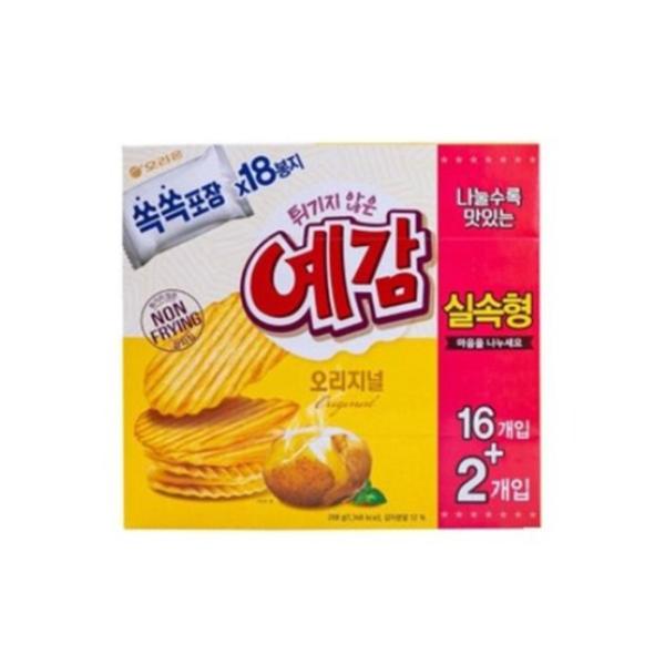 [업체별도배송]오리온 예감 오리지날 18입 288g