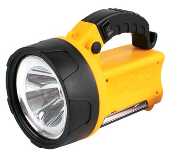 [업체별도배송]3와트+6LED 충전식 서치랜턴(WS-S350/나비PB)