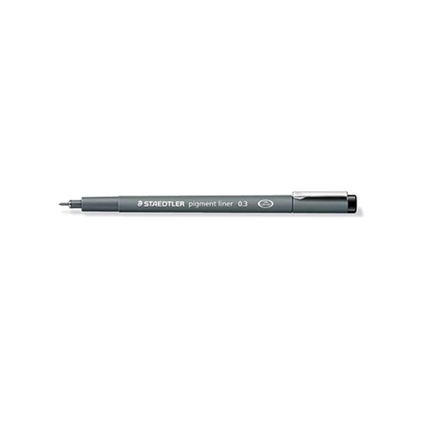 피그먼트라이너펜(흑/0.3/308 03-9/1자루/STAEDTLER)