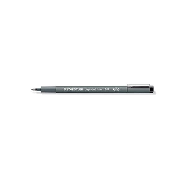피그먼트라이너펜(흑/0.8/308 08-9/1자루/STAEDTLER)
