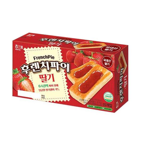 후렌치파이 192g 15입 딸기맛 해태제과