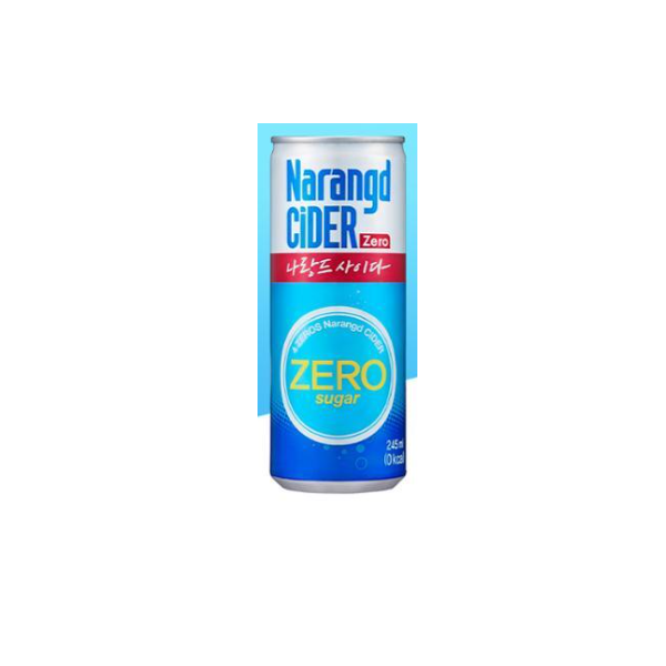 [업체별도배송]나랑드사이다 제로 캔 245ml (1박스/30개입/동아오츠카)