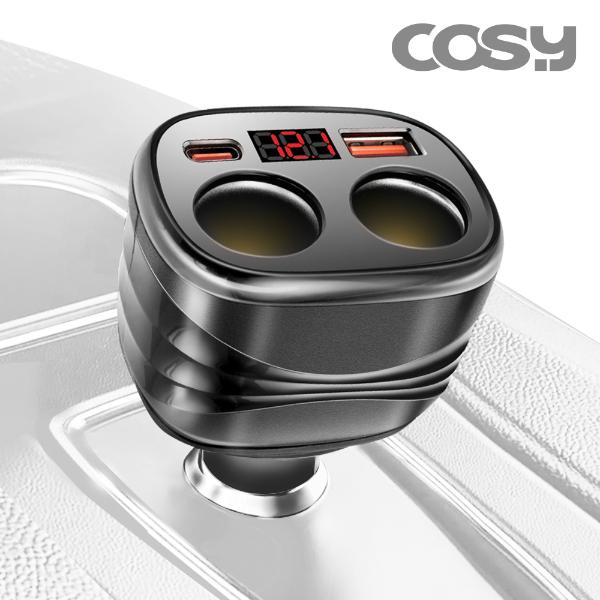 (업체별도배송)큐피 C타입 PD25W+QC18W차량용 충전기(CGR2232AT/코시) (업체별도배송)큐피 C타입 PD25W+QC18W차량용 충전기(CGR2232AT/코시)