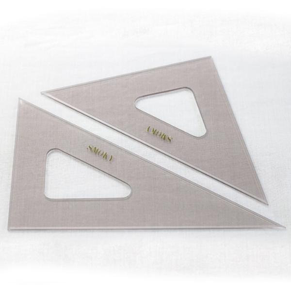 [업체별도배송]스모키 삼각자 18cm(SM-SQ-18/1개)