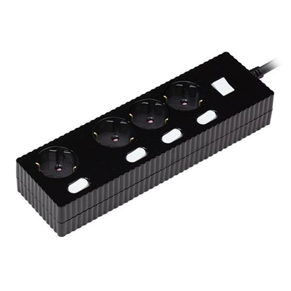 [업체별도배송]웨띄탭119 메인개별 4구 소화탭(W9ME450BK/5m/블랙/파워존)