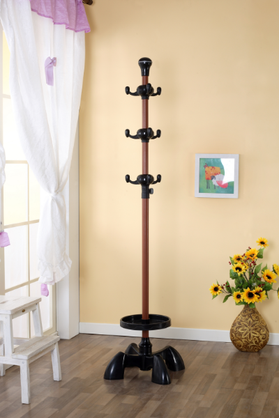 [업체별도배송]스탠드행거(블랙/선반/ASR003/50*50*170cm)