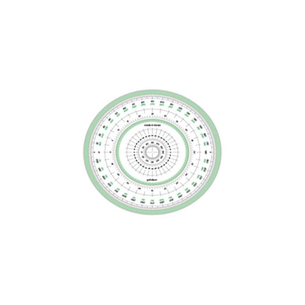 전원 분도기(15cm/고든)